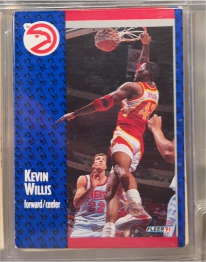 1991-92 Fleer #7 Kevin Willis — front