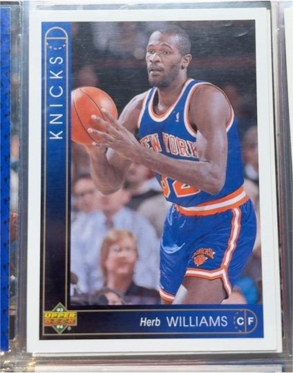1993-94 Upper Deck #315 Herb Williams — front