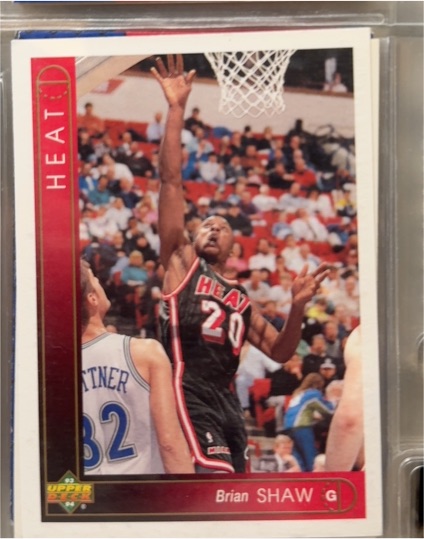 1993-94 Upper Deck #283 Brian Shaw — front