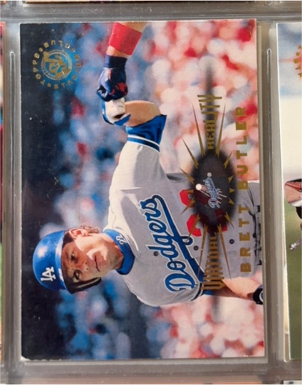 1995 Topps Stadium Club #121 Brett Butler — front