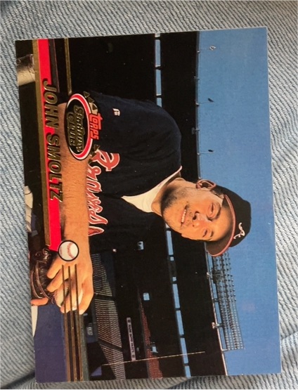 1993 Topps Stadium Club #463 John Smoltz — front