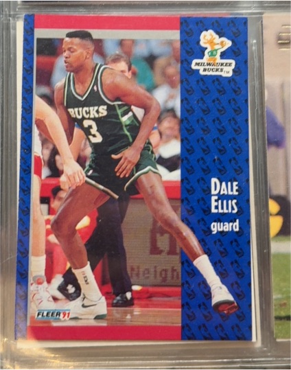 1991-92 Fleer #114 Dale Ellis — front