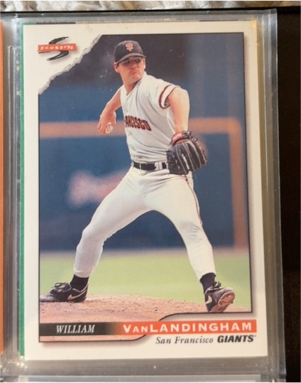 1991 Score #744 William VanLandingham — front