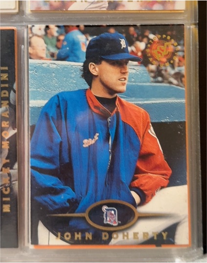 1995 Topps Stadium Club #460 John Doherty — front