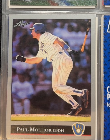 1992 Leaf #238 Paul Molitor — front