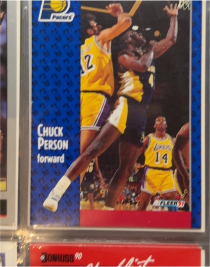 1991-92 Fleer #84 Chuck Person — front