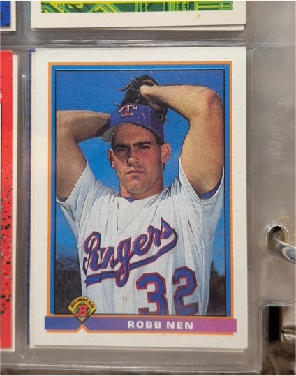 1991 Bowman #270 Robb Nen — front