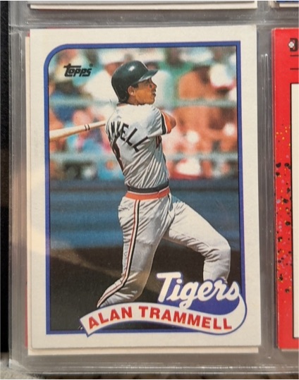 1989 Topps #770 Alan Trammell — front