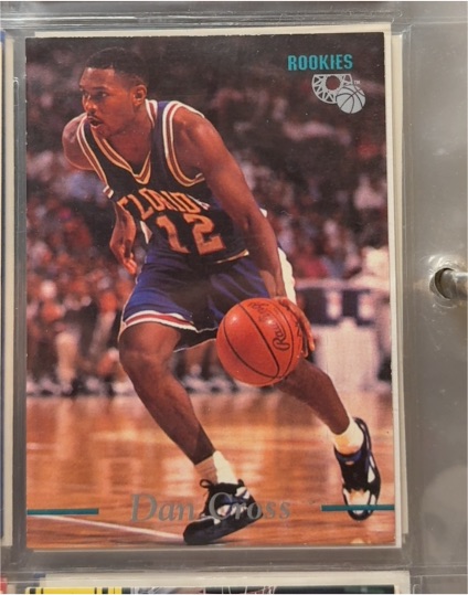 1995 Classic Rookies #61 Dan Cross — front