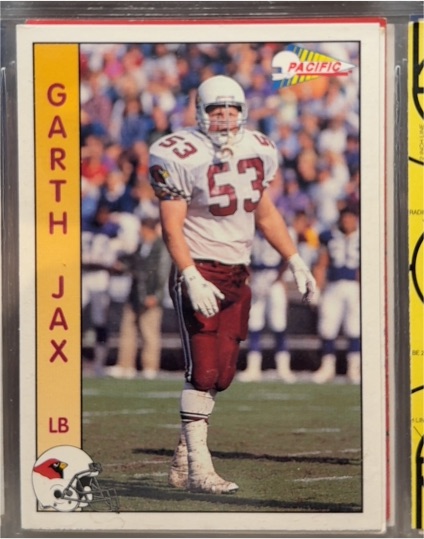 1992 Pacific #245 Garth Jax — front