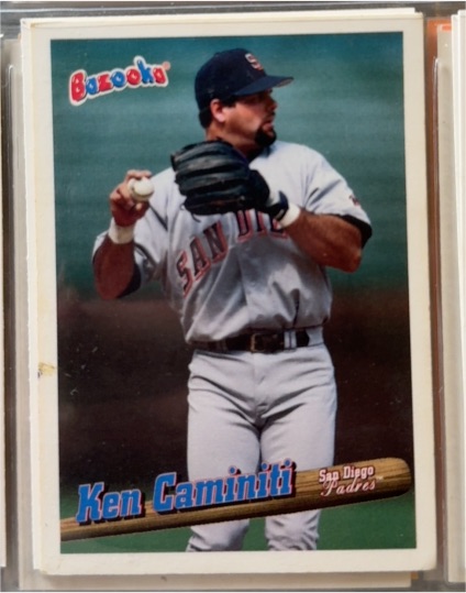 1996 Topps Bazooka #30 Ken Caminiti — front