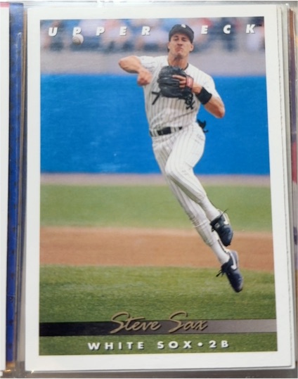 1993 Upper Deck #369 Steve Sax — front