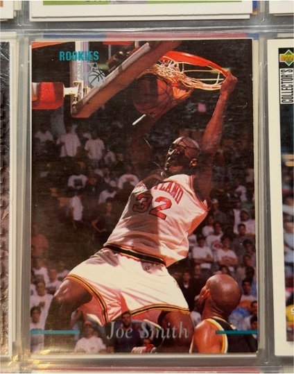 1995 Classic Rookies #1 Joe Smith — front