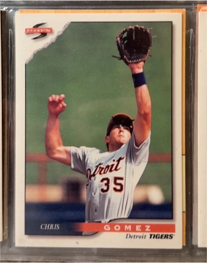 1996 Score #142 Chris Gomez — front