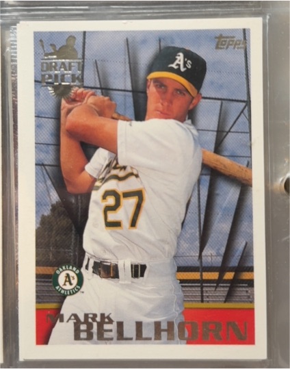 1996 Topps #22 Mark Bellhorn — front