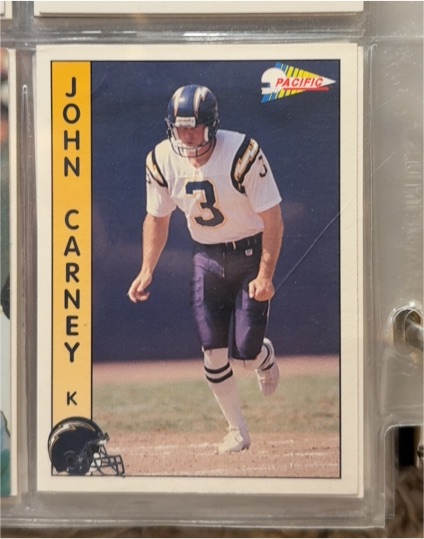 1992 Pacific #267 John Carney — front
