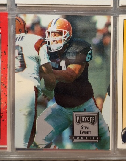 1993 Playoff Contenders #138 Steve Everitt — front
