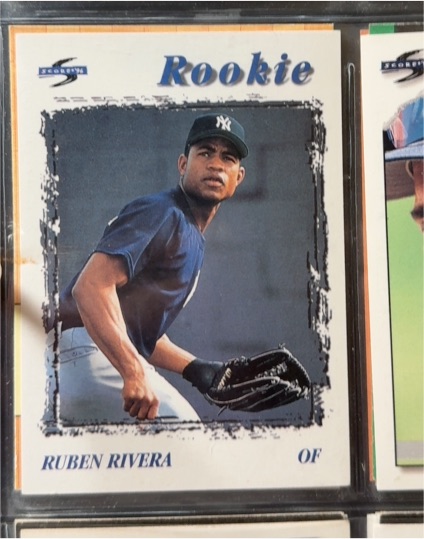 1996 Score #263 Ruben Rivera — front