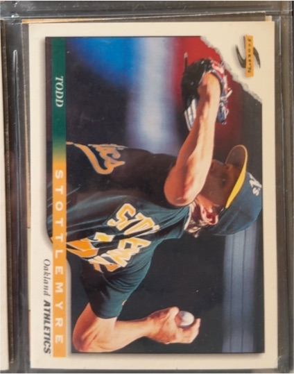1996 Score #69 Todd Stottlemyre — front