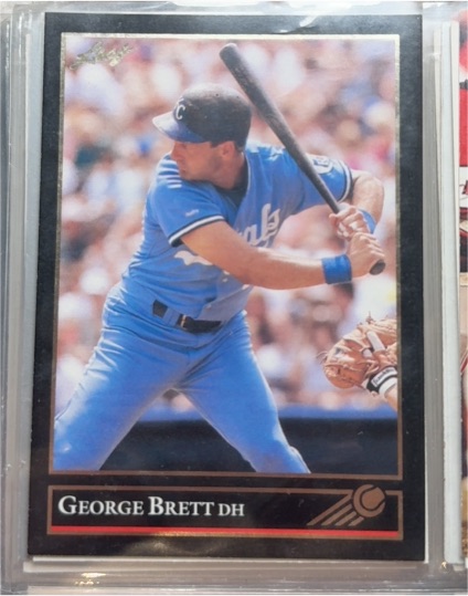 1992 Leaf Gold Edition #255 George Brett — front