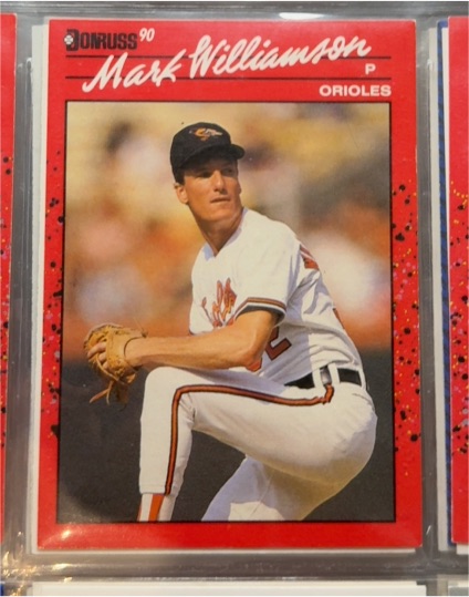 1990 Donruss #406 Mark Williamson — front