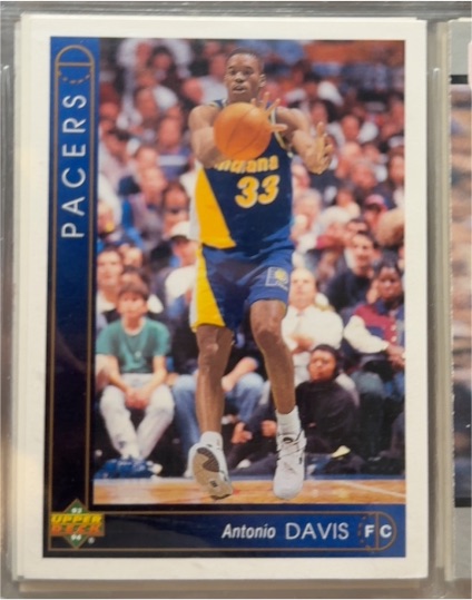 1993-94 Upper Deck #353 Antonio Davis — front