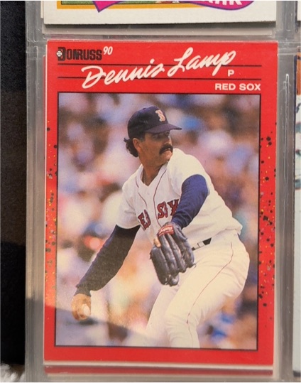 1990 Donruss #696 Dennis Lamp — front