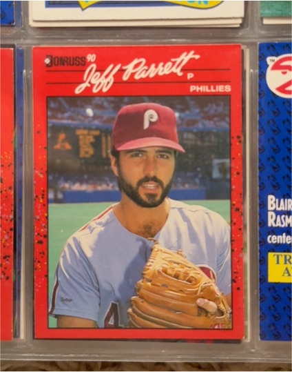 1990 Donruss #369 Jeff Parrett — front
