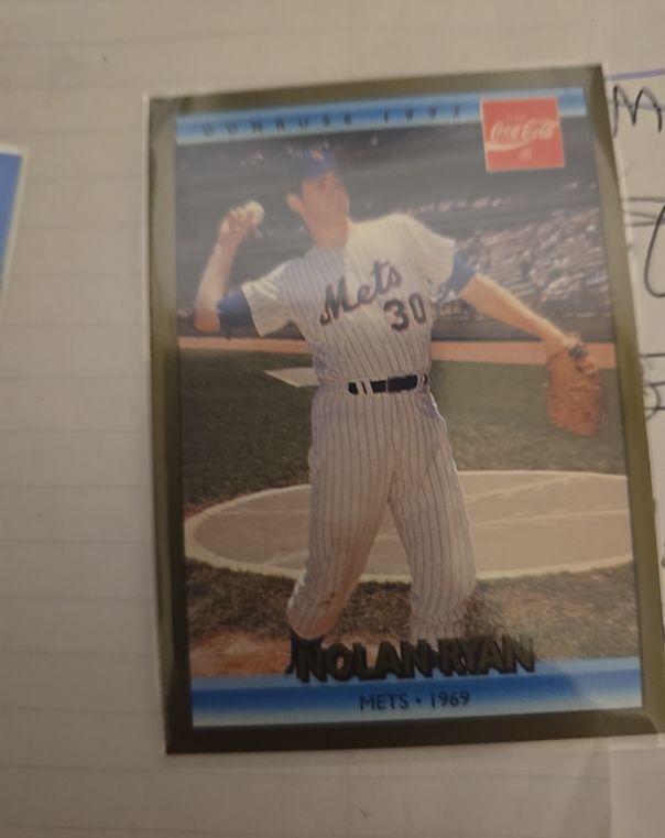 1992 Donruss Coca-Cola #3 Nolan Ryan — front
