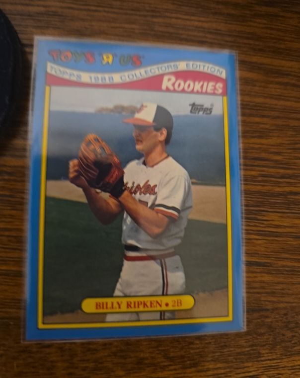 1988 Topps Toys R Us Rookies #25 Billy Ripken — front