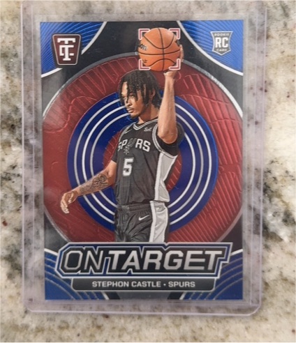 2024-25 Panini Totally Certified #24 Stephon Castle On Target — front