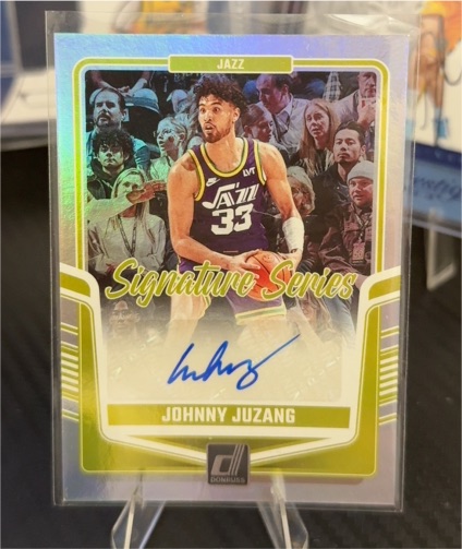 2024-25 Donruss Signature Series #SS-JJJ Johnny Juzang — front