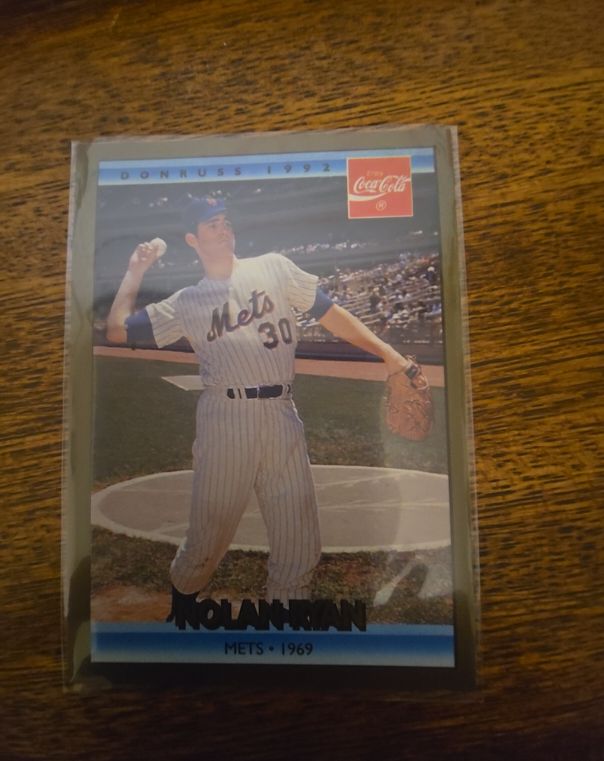 1992 Donruss Coca-Cola #3 Nolan Ryan — front