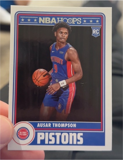 2023-24 Panini NBA Hoops #293 Ausar Thompson — front