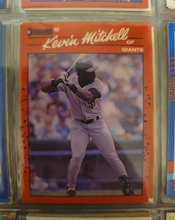 1990 Donruss #98 Kevin Mitchell — front