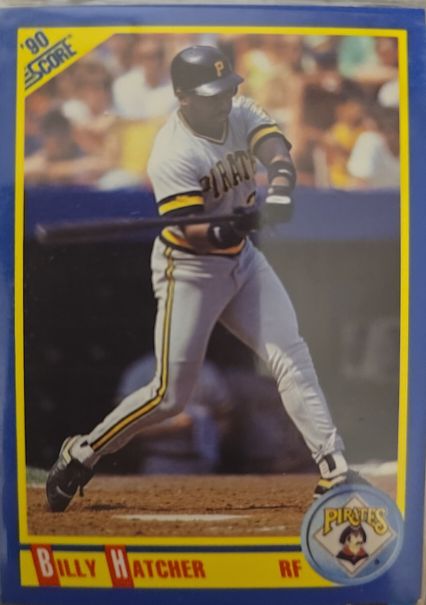 1990 Score #562 Billy Hatcher — front
