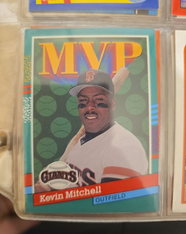 1991 Donruss #407 Kevin Mitchell — front