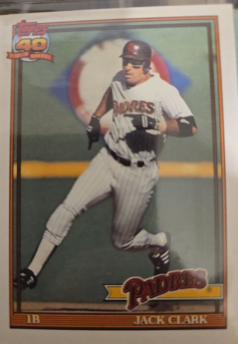 1991 Topps #426 Jack Clark — front