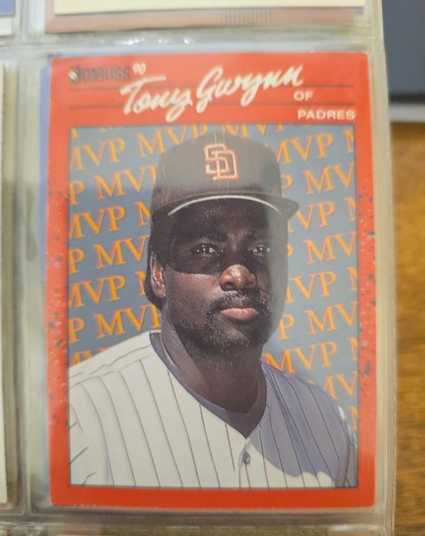 1990 Donruss #BC-4 Tony Gwynn — front