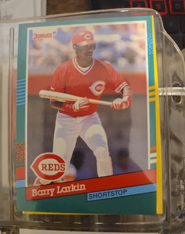 1991 Donruss #471 Barry Larkin — front