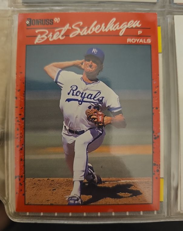 1990 Donruss #89 Bret Saberhagen — front