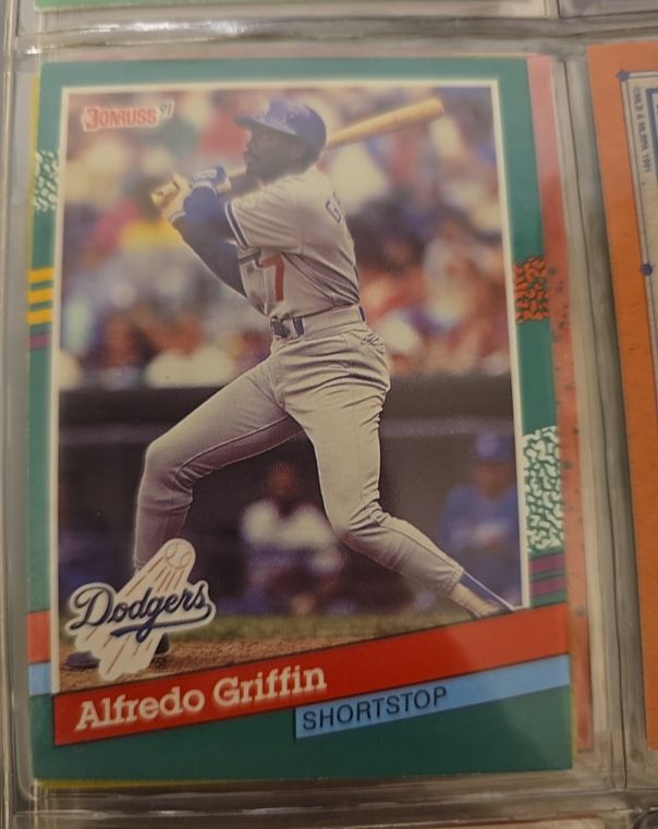 1991 Donruss #488 Alfredo Griffin — front