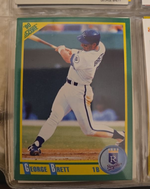 1990 Score #140 George Brett — front