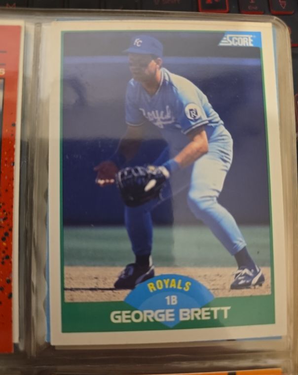 1989 Score #75 George Brett — front