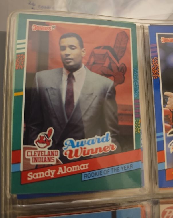 1991 Donruss #693 Sandy Alomar Jr. — front