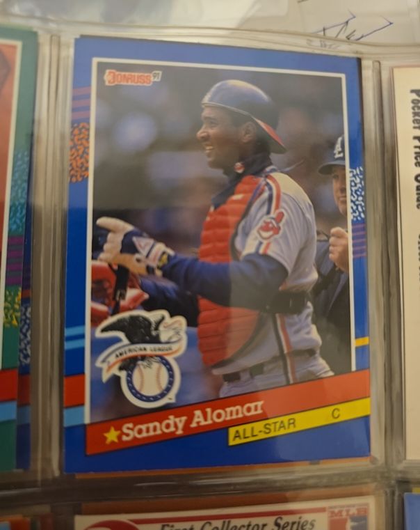 1991 Donruss #51 Sandy Alomar Jr. — front