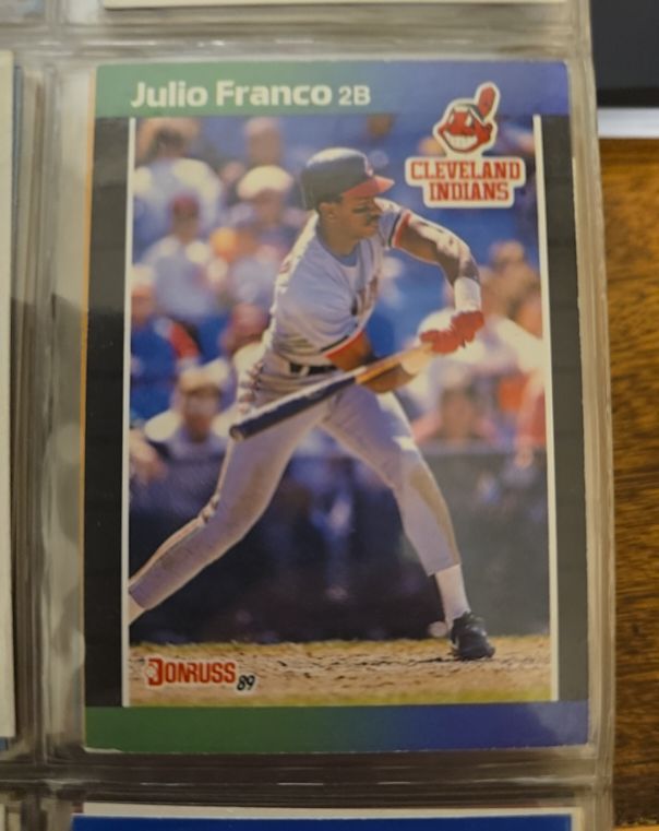 1989 Donruss #310 Julio Franco — front