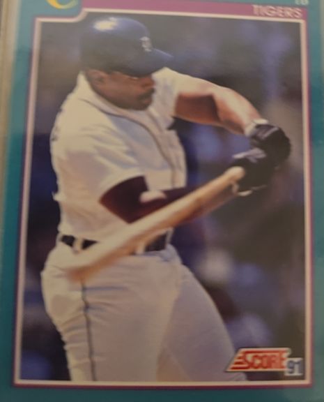 1991 Score #168 Cecil Fielder — front