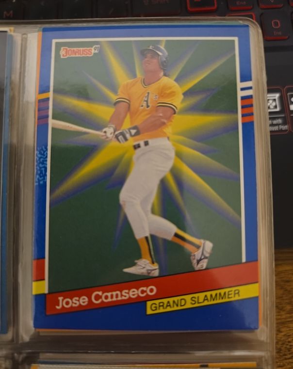 1991 Donruss Grand Slammer #4 Jose Canseco — front