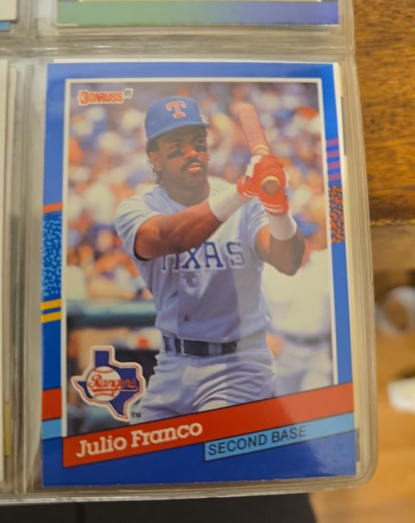 1991 Donruss #192 Julio Franco — front